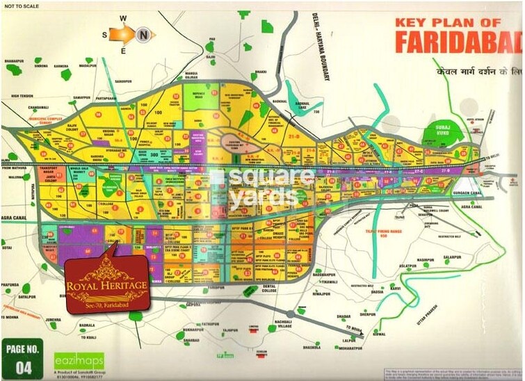 Ansal Royal Heritage Location Image