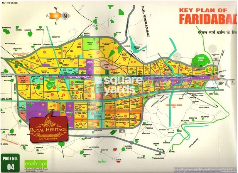 Ansal Royal Heritage Location Image