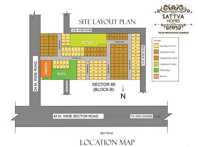 Auric S3 Sattva Master Plan Image