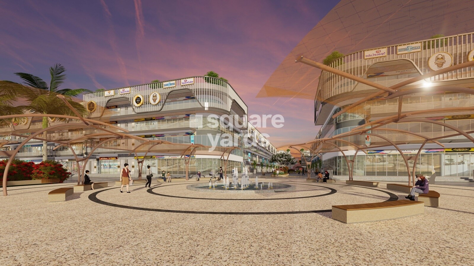 Auric Universal Square Commercial Exteriors 7