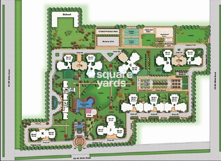 BPTP Discovery Park Master Plan Image