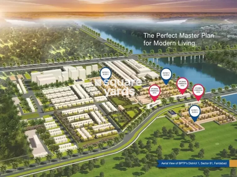 BPTP District Faridabad Master Plan Image 1