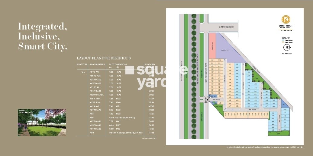 BPTP District Faridabad Master Plan Image 2