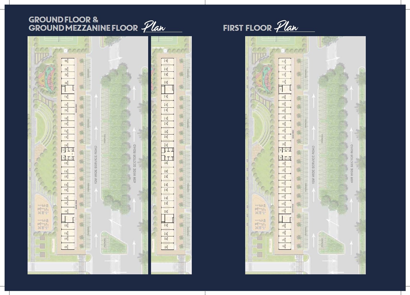 BPTP District Walk Floor Plans 1