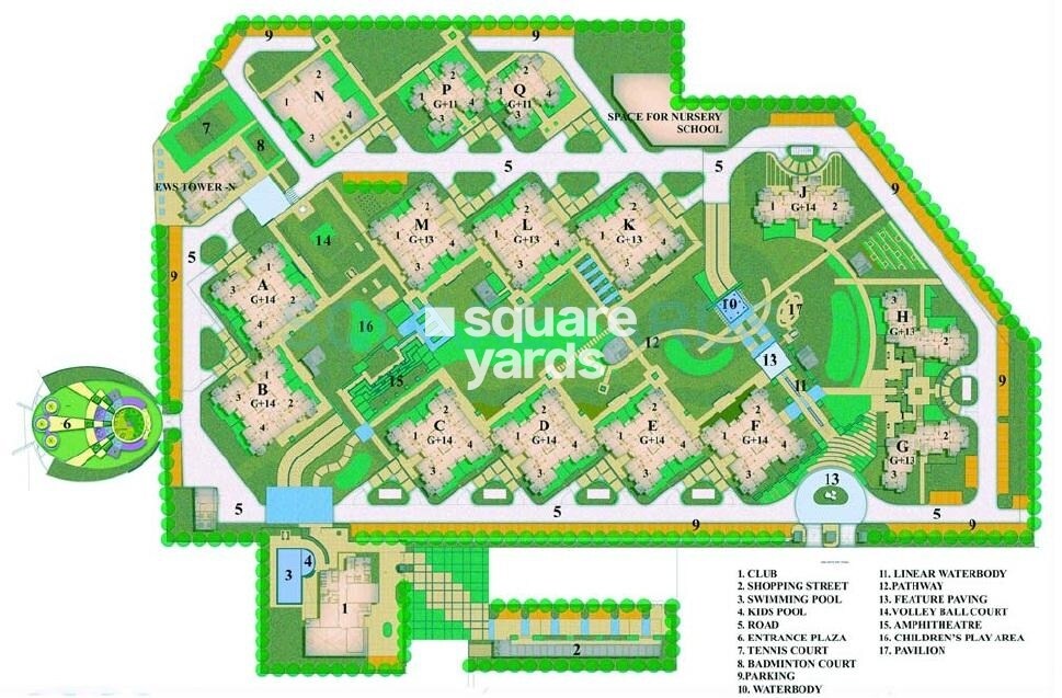 BPTP Park Grandeura Master Plan Image