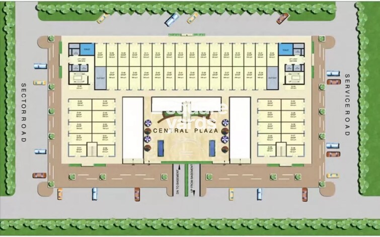 BPTP Park Central Master Plan Image