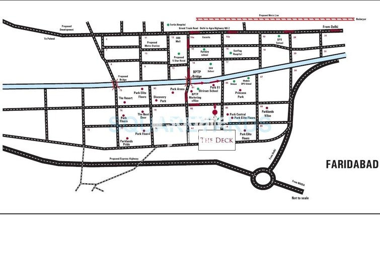 BPTP The Deck Location Image
