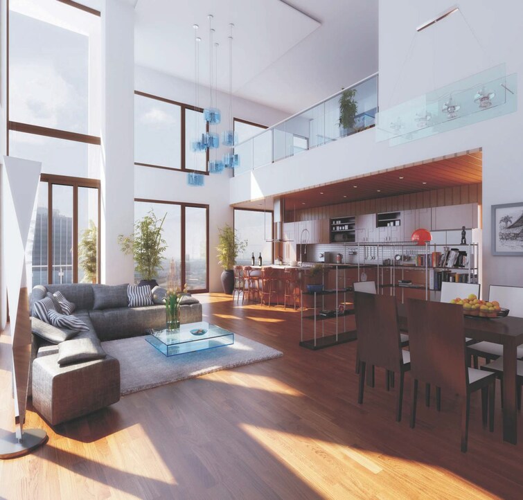 BPTP The Deck Apartment Interiors