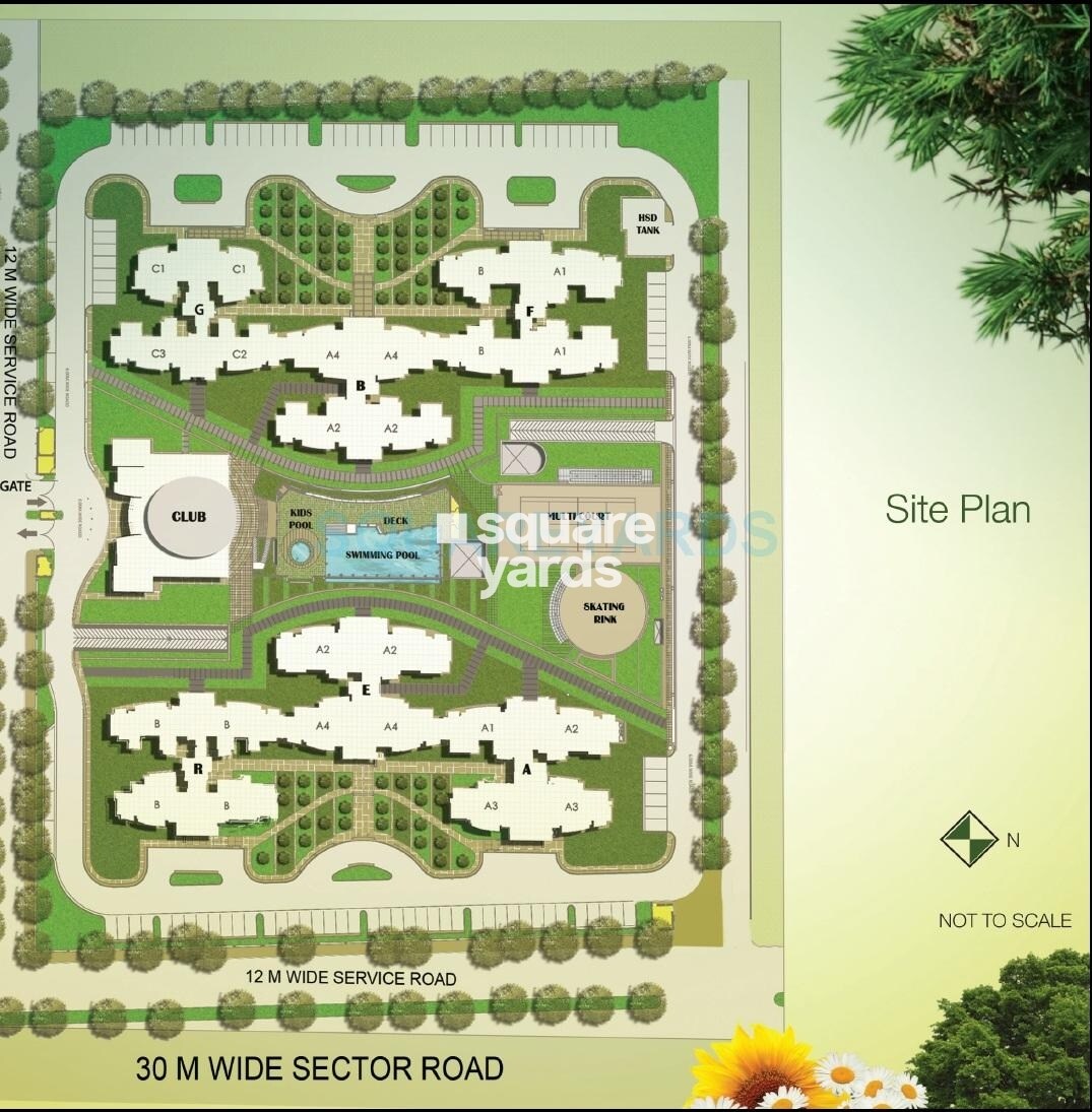 BPTP The Resort Master Plan Image