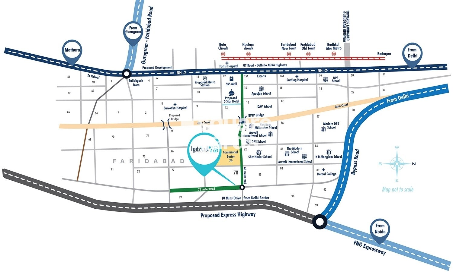 Conscient Habitat Residences Location Image