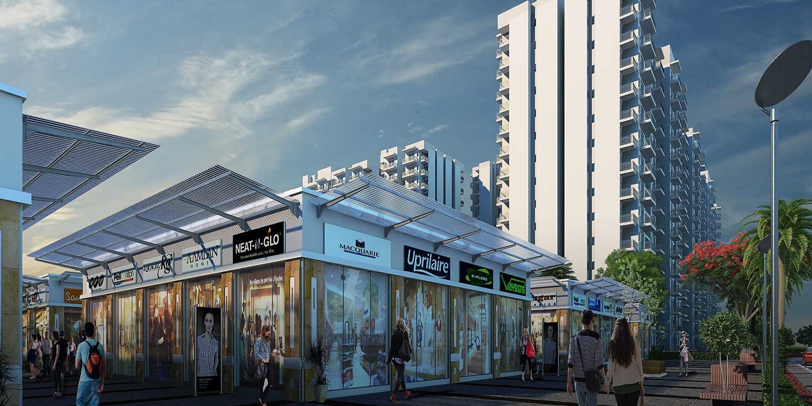 Conscient Urban Street, Sector 78, Faridabad