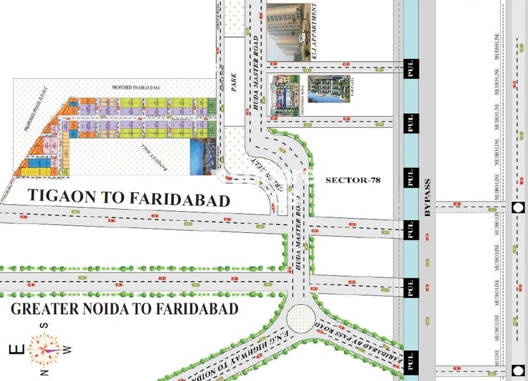 Daksh Modern City Location Image