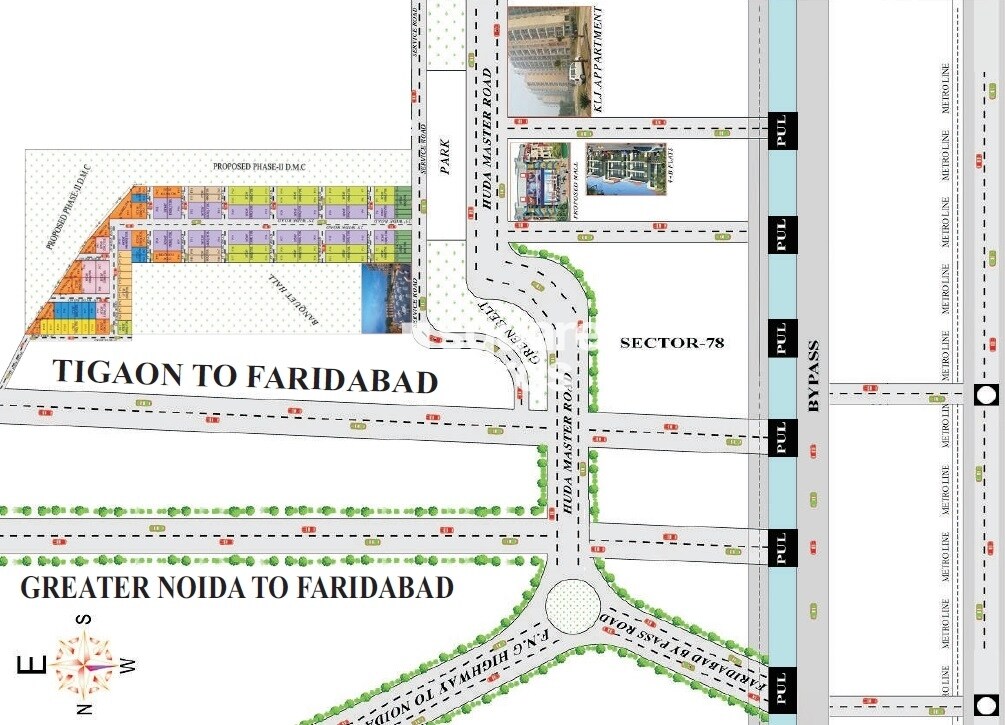 Daksh Modern City Location Image