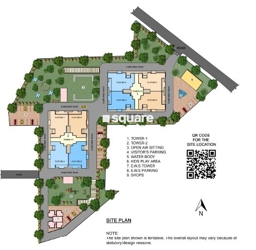 Eros Edenwood Towers Master Plan 1