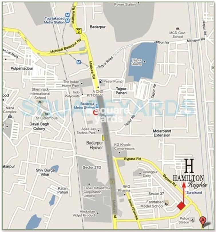 Espire Hamilton Heights Location Image