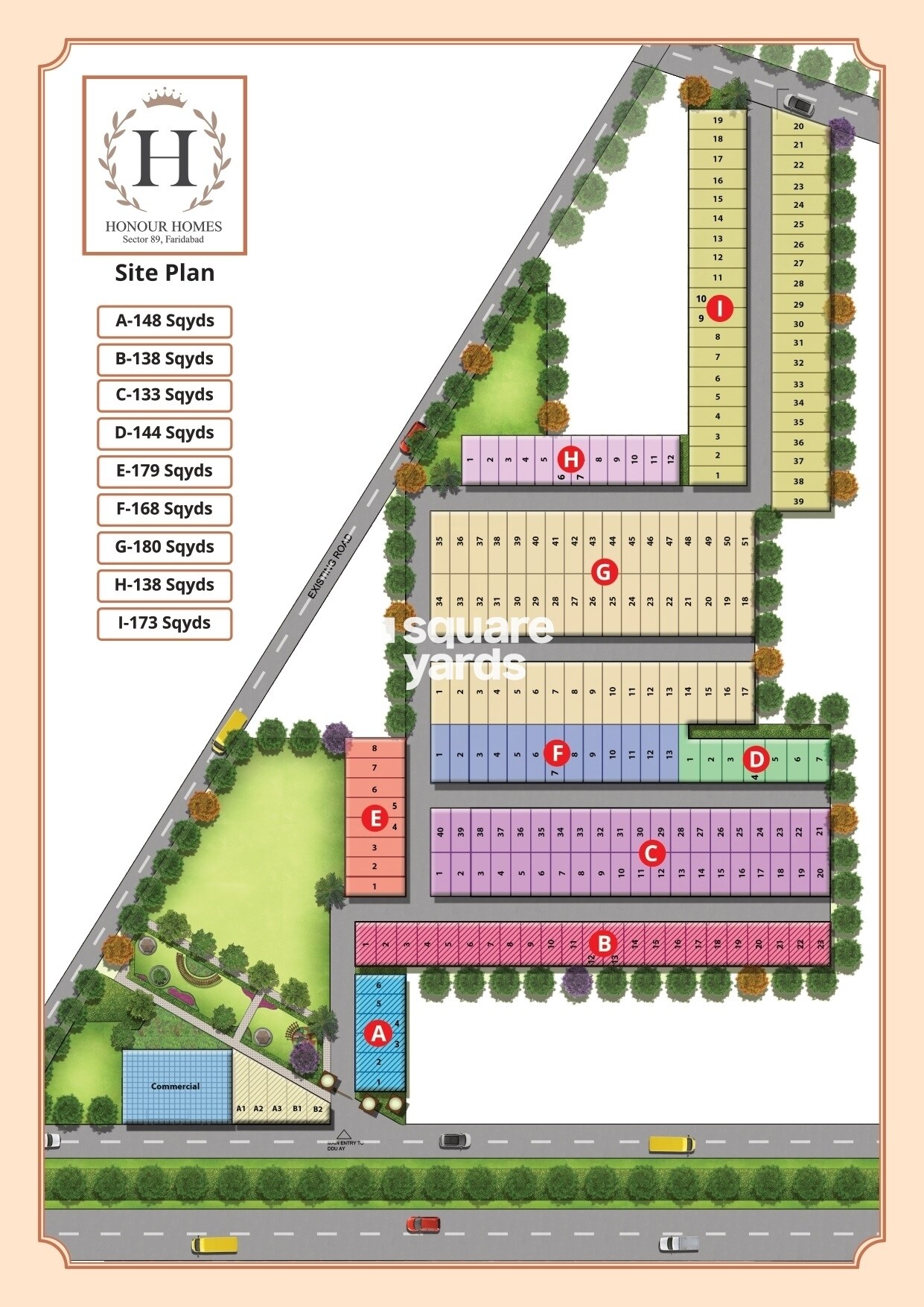 Fidato Honour Homes Master Plan Image