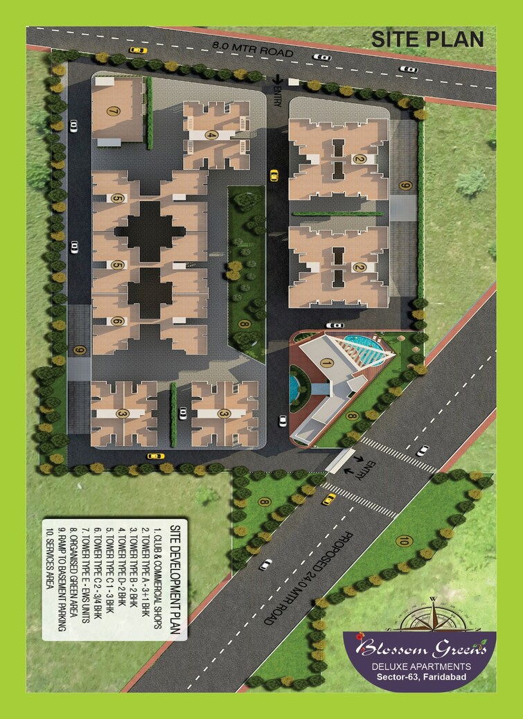 GPM Bloosom Greens Master Plan Image