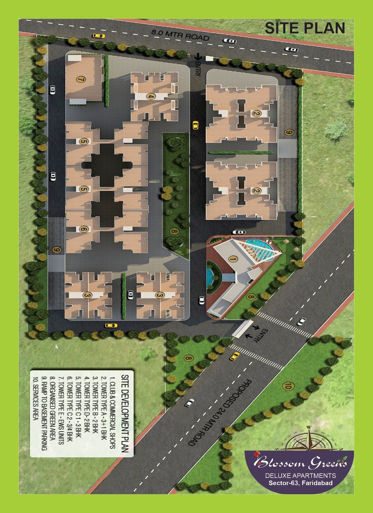 GPM Bloosom Greens Master Plan Image