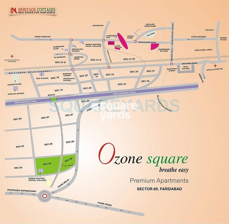 Heritage Ozone Square Location Image