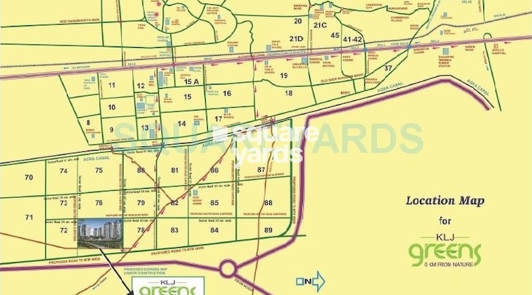 Resale 2 Bedroom 1343 Sq Ft Apartment in KLJ Greens Sector 77 Resale 2 Bedroom 1343 Sq Ft Apartment in KLJ Greens Sector 77