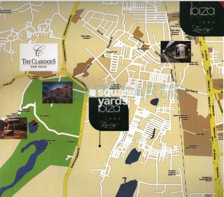 Krrish Shalimar Ibiza Town Location Image