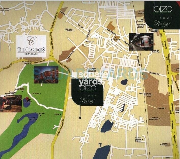 Krrish Shalimar Ibiza Town Location Image