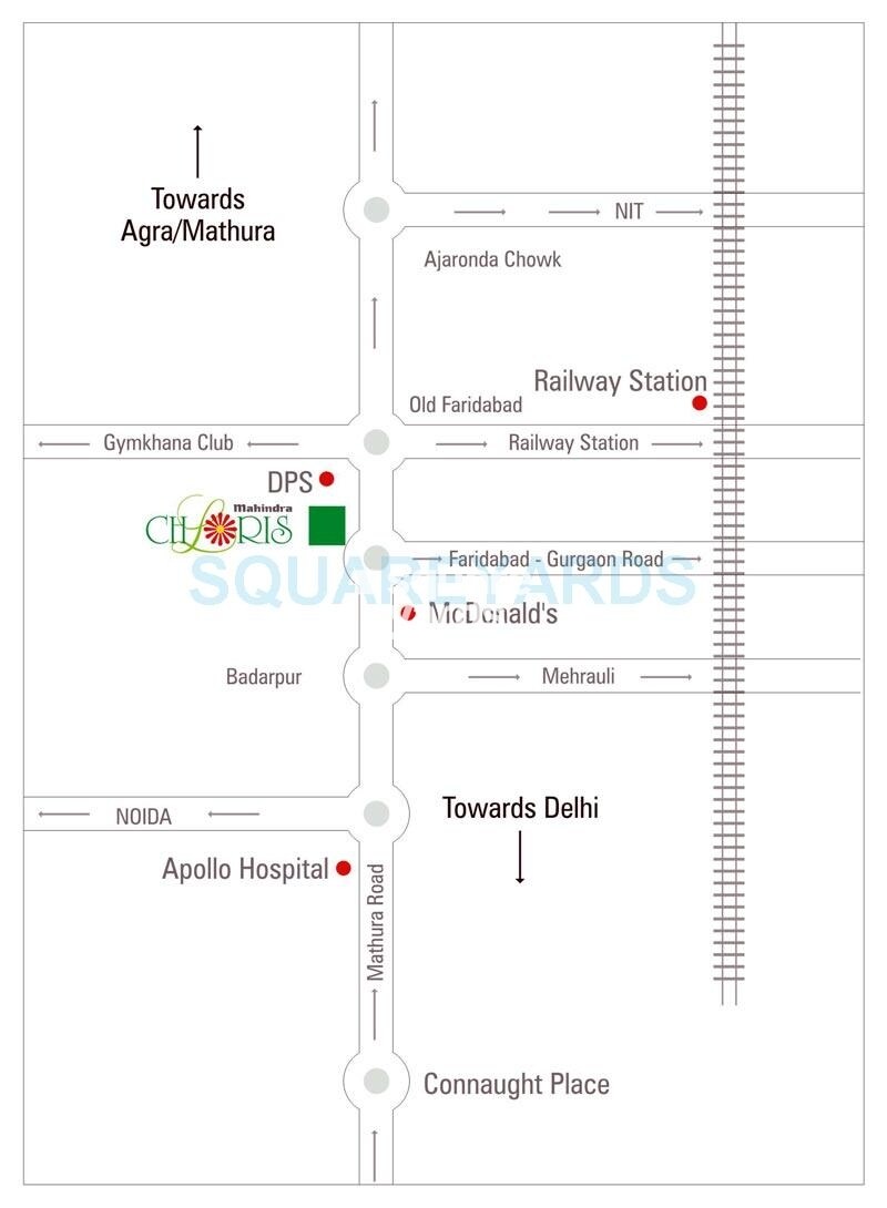 Mahindra Lifespaces Chloris Location Image
