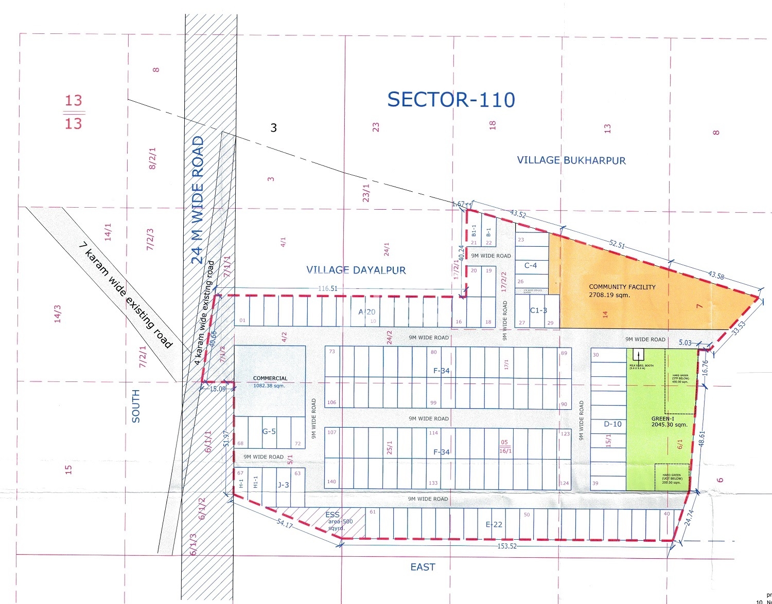 Mansha Orchid Master Plan Image