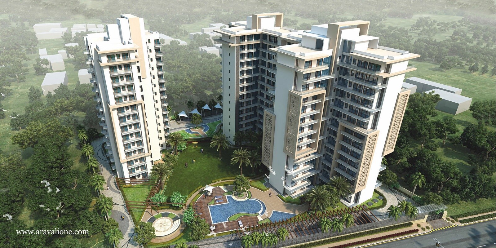 Maxheights Aravali One residential project in Sector 41