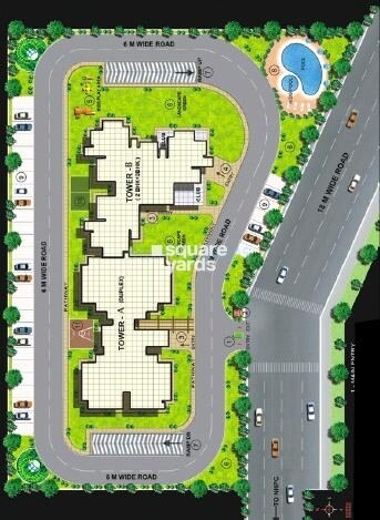 meenal-semeion_an aerial view of a field with a large building