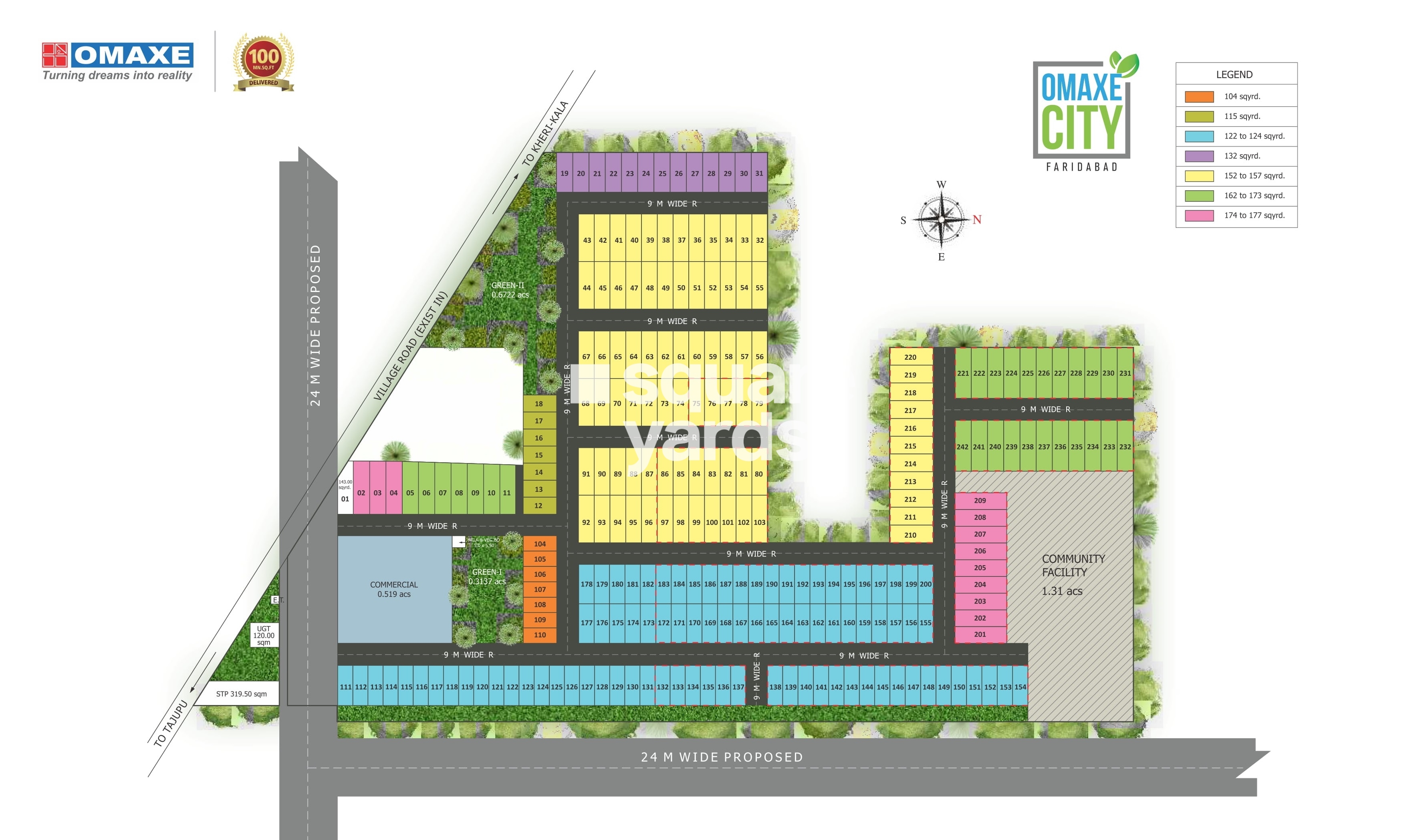 Omaxe City - Omaxe Heights Master Plan Image