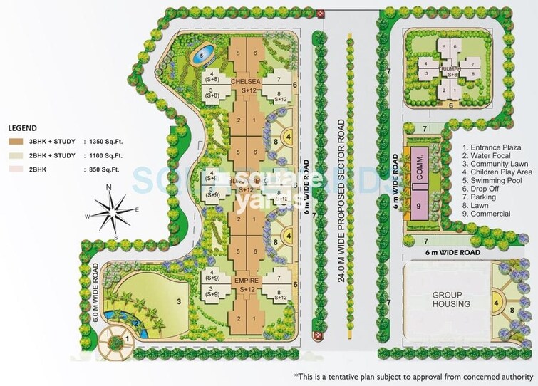 Omaxe New Heights Master Plan Image