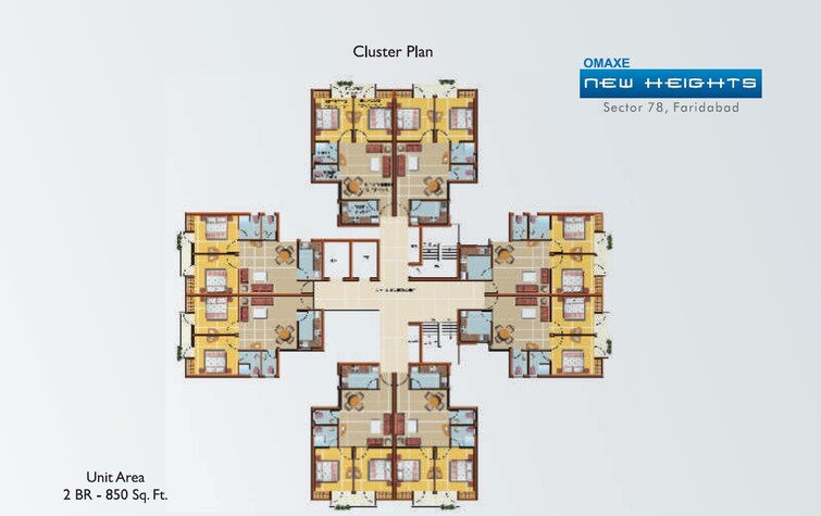 Omaxe New Heights Floor Plans 1
