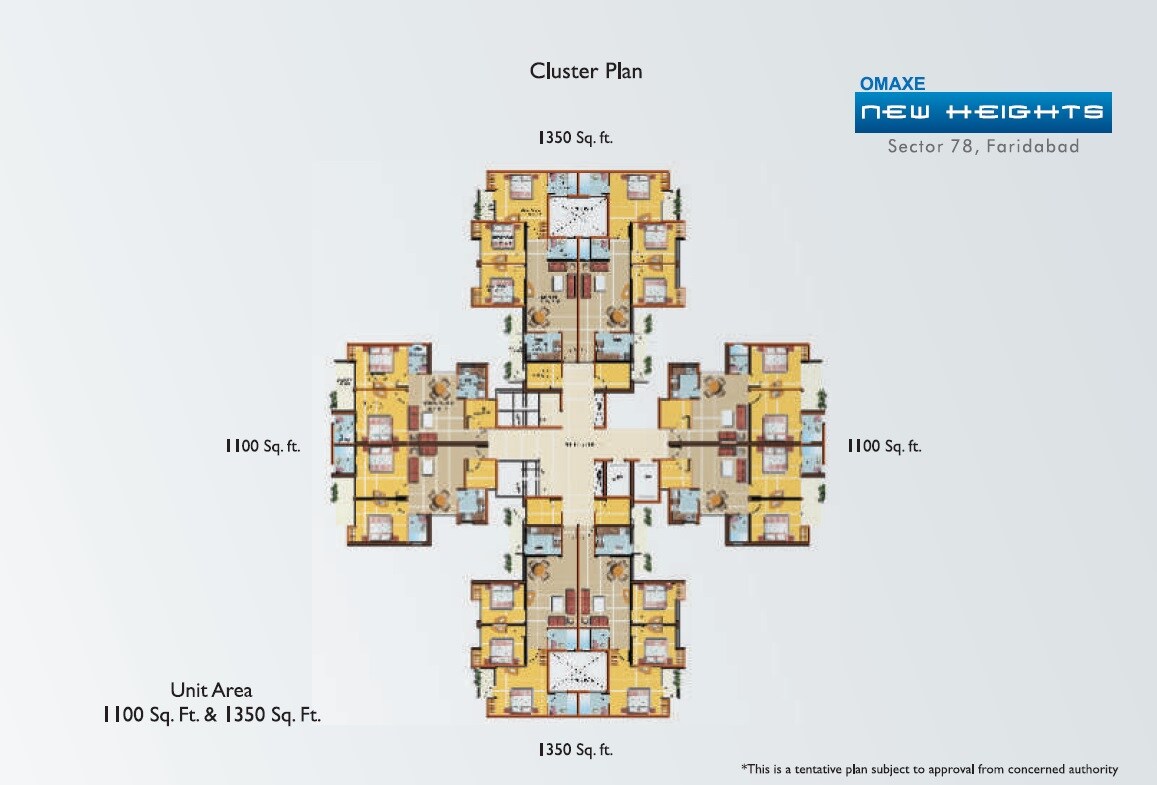 Omaxe New Heights Floor Plans 2