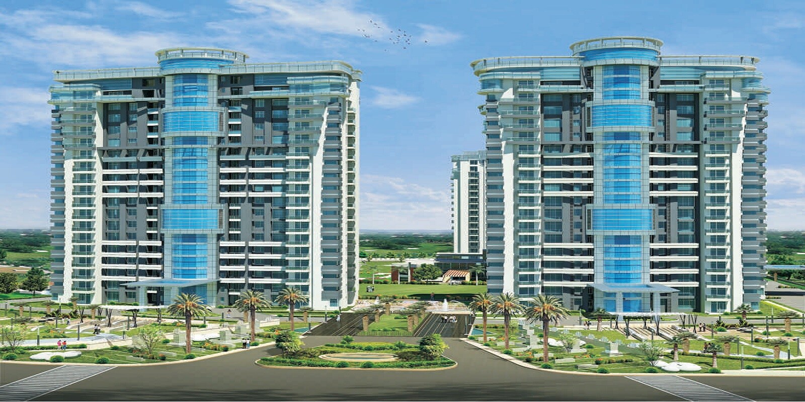 Omaxe The Forest Spa residential project in Sector 43