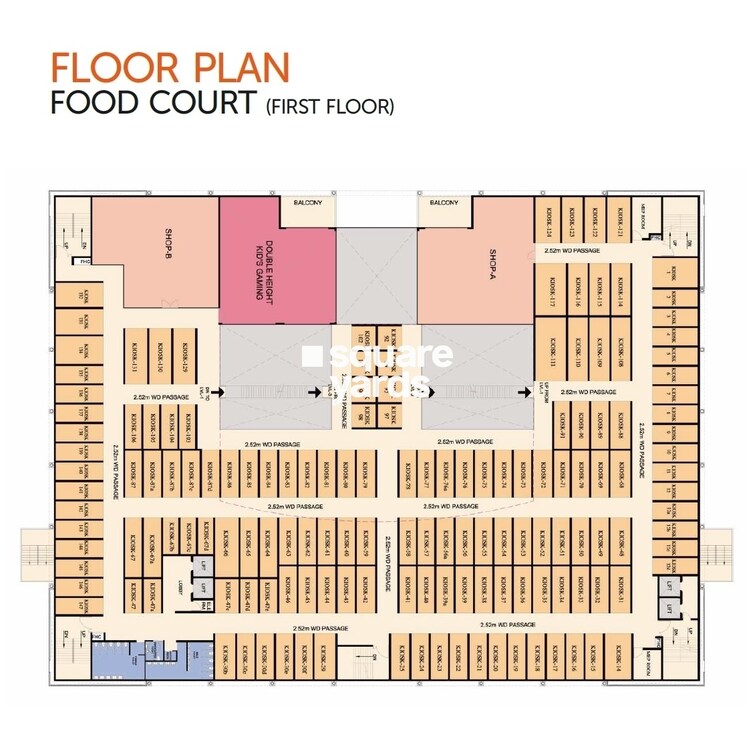 Omaxe World Street Floor Plans 3