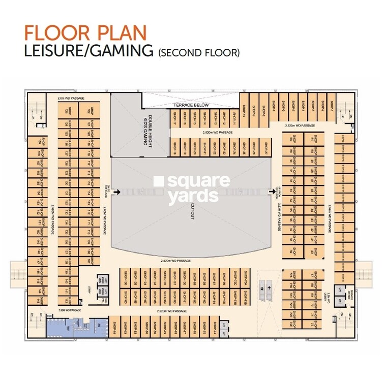 Omaxe World Street Floor Plans 4
