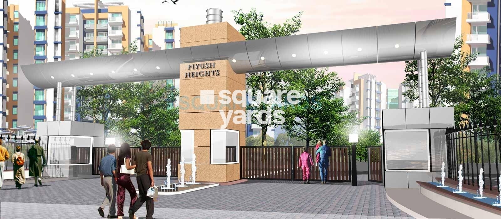 Piyush Heights Entrance View