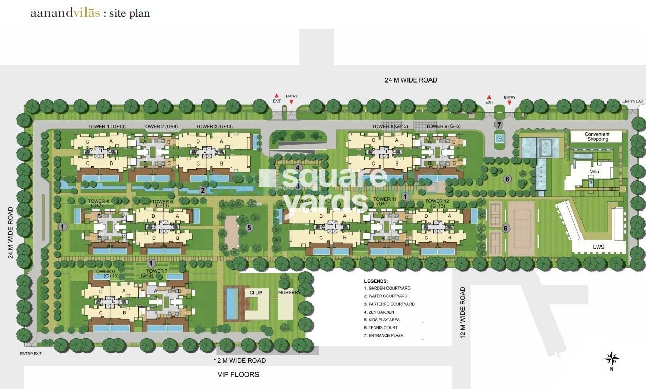 Puri Aanandvilas Master Plan Image