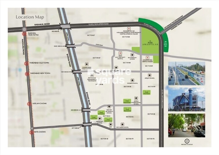 Puri Aman Vilas Location Image