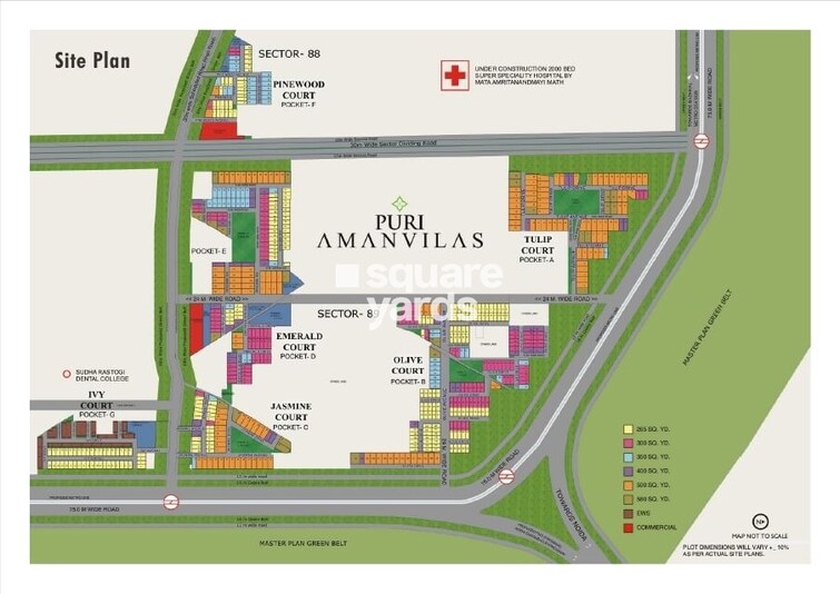 Puri Aman Vilas Master Plan Image