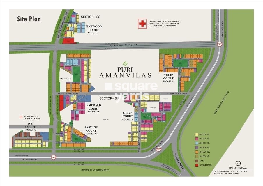 Puri Aman Vilas Master Plan Image