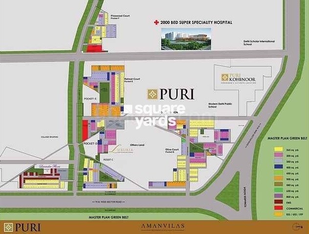 Puri Kohinoor Emporium Location Image