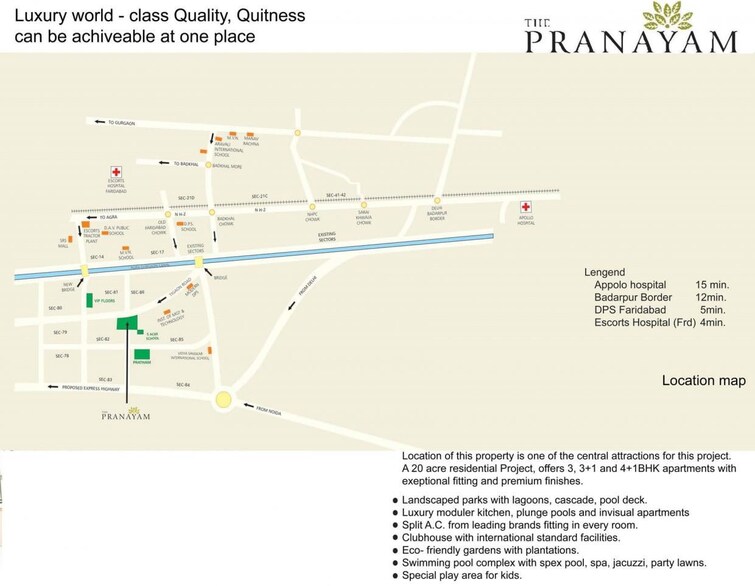 Puri The Pranayam Location Image