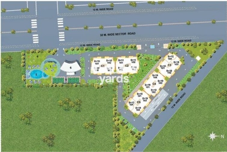 RAS Palm Residency Master Plan Image