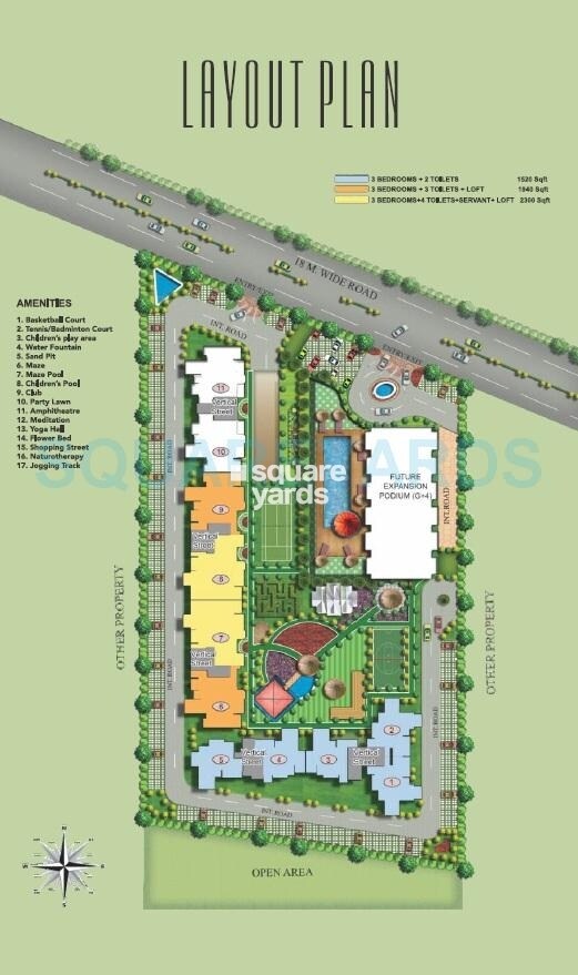 Rise SkyBungalows Master Plan Image