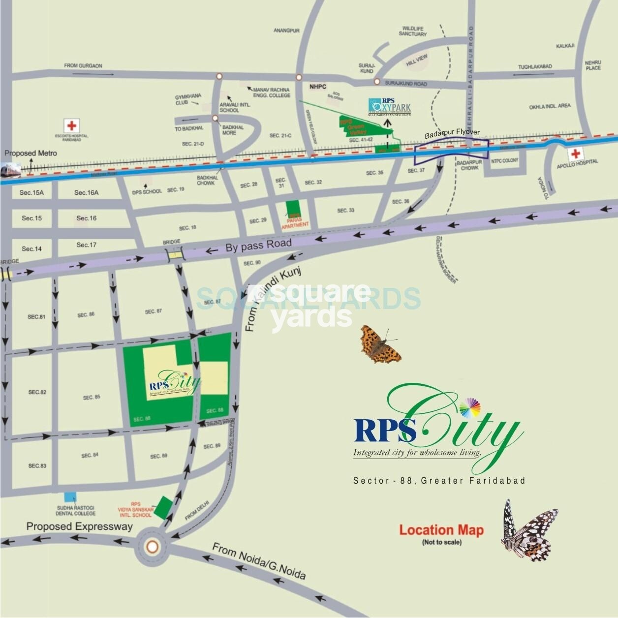 RPS Palms Location Image