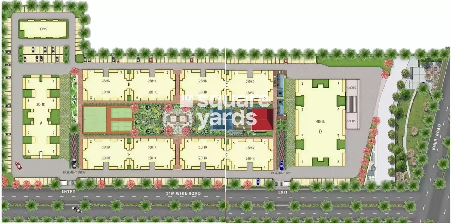 Shiv Sai Emerald Heights Master Plan 1