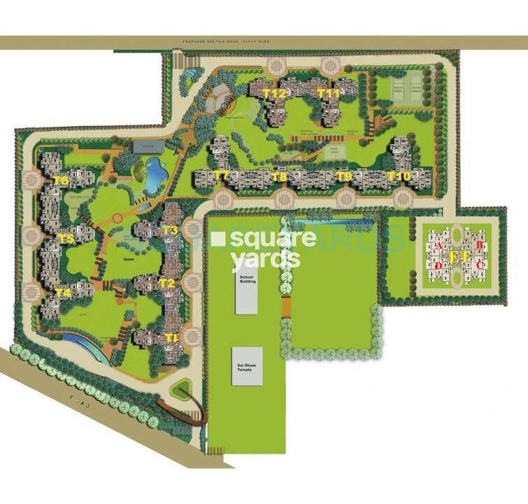 Shiv Sai Ozone Park Master Plan Image