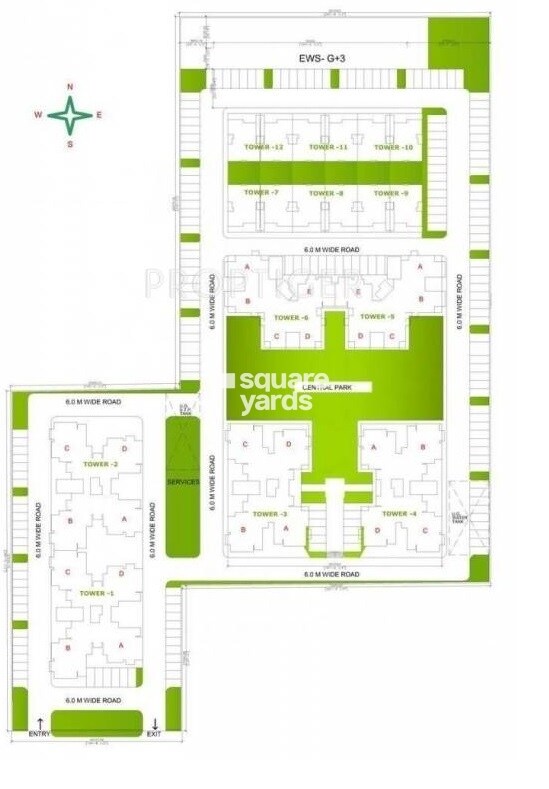 Shiv Sai Vatika Apartments Master Plan 1